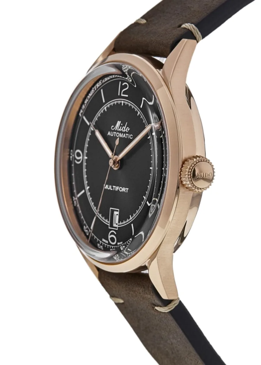 Multifort Patrimony Brown Dial Leather Strap Men's Watch M040.407.36.060.00 - Image 3