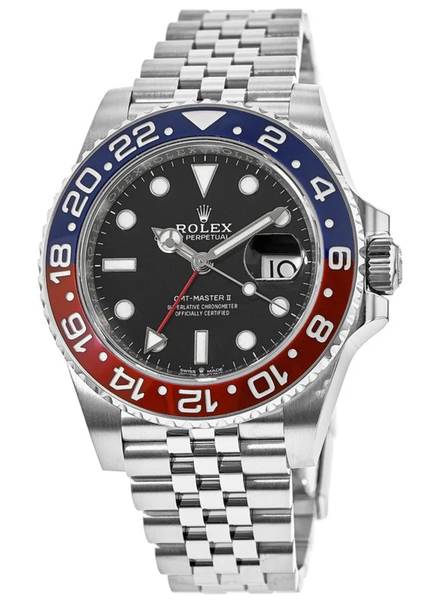 GMT Master ll Pepsi Bezel Jubilee Bracelet Men's Watch M126710BLRO-0001
