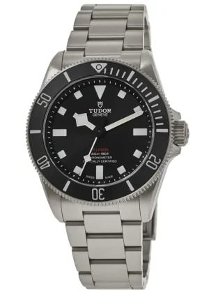 Pelagos 39 Automatic Black Dial Titanium Men's Watch M25407N-0001