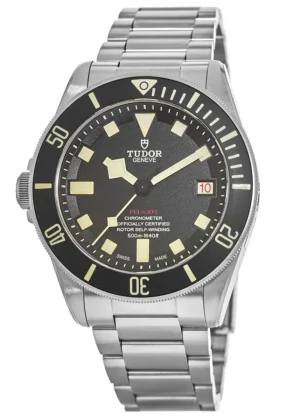 Pelagos Left Hand Diver Automatic Black Dial Titanium Men's Watch M25610TNL-0001