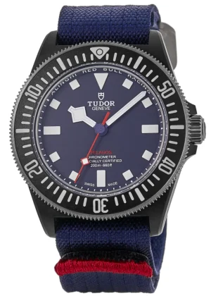 Pelagos FXD "Alinghi Red Bull Racing Edition" Blue Dial Fabric Strap Men's Watch M25707KN-0001