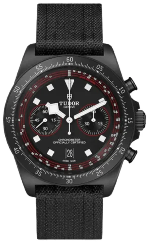 Pelagos FXD Chrono Automatic Black Dial Carbon Fabric Strap Men's Watch M25827KN-0001
