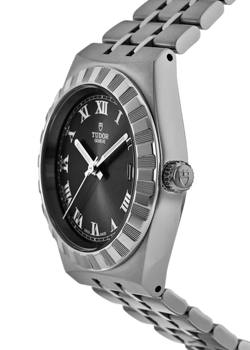 Royal Black Dial Stainless Steel Unisex Watch M28500-0003 - Image 3