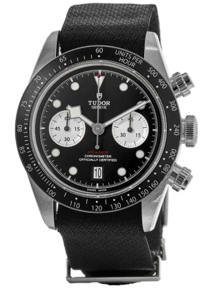 Black Bay Chrono Automatic Black Dial Steel Men's Watch M79360N-0007