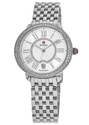 Serein Mid Stainless Steel Diamond Women's Watch MWW21B000143