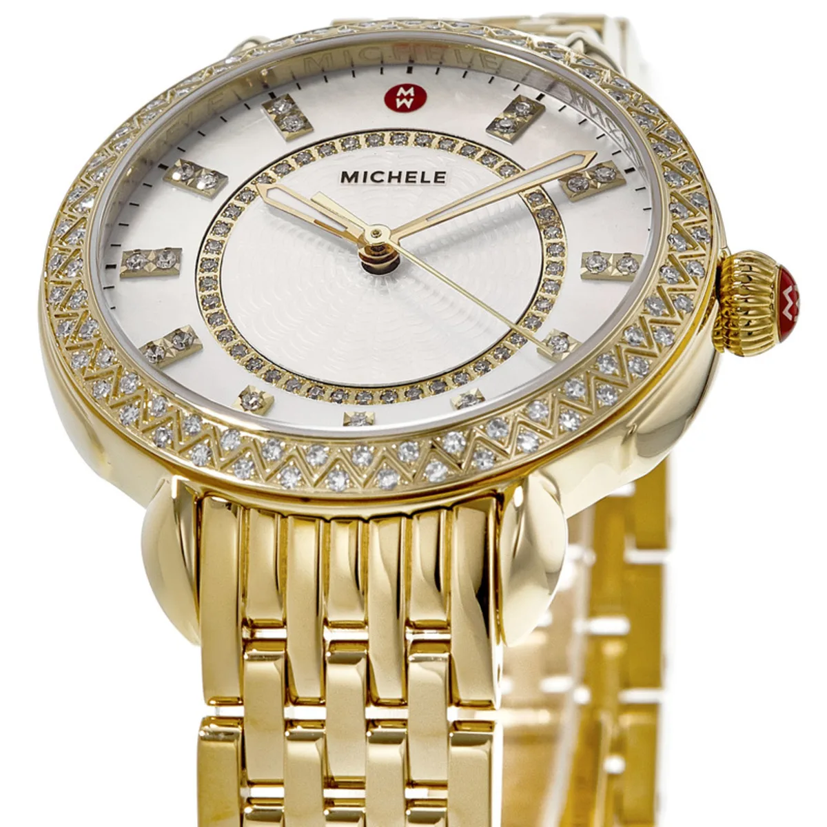 Sidney Diamond 18K Yellow Gold Plated Women's Watch MWW30B000004 - Image 2