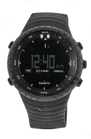 Core All Black Digital Dial Composite Unisex Watch SS014279010-SD