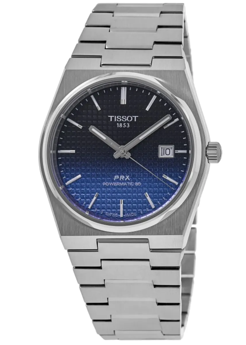 PRX Powermatic 80 40mm Automatic Blue Dial Steel Men's Watch T137.407.11.051.01