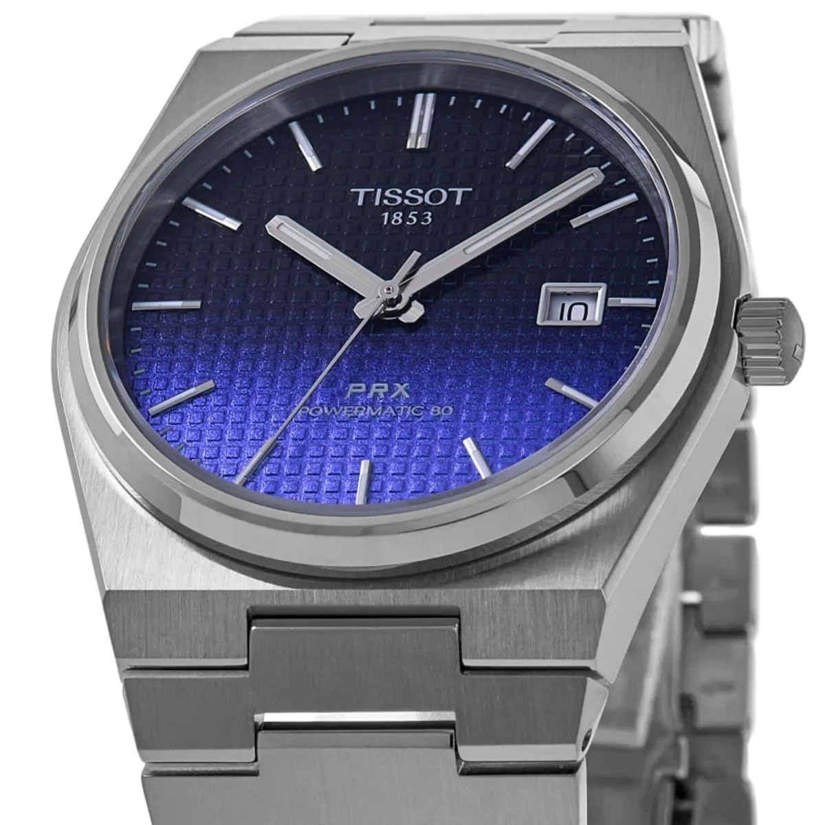 PRX Powermatic 80 40mm Automatic Blue Dial Steel Men's Watch T137.407.11.051.01 - Image 2