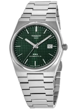 PRX Powermatic 80 Automatic Green Dial Steel Men's Watch T137.407.11.091.00