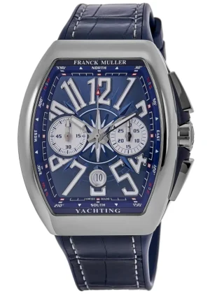 Vanguard Yachting Blue Chronograph Dial Steel Men's Watch V 45 CC YACHT AC BL