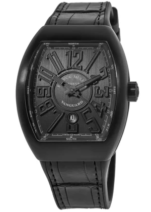Vanguard Classical Blackout Titanium Men's Watch V 45 SC DT TT NR BR NR