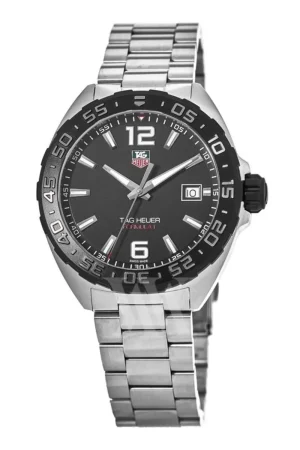 Formula 1 Quartz Black Dial Steel Men's Watch WAZ1110.BA0875
