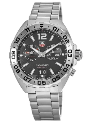 Formula 1 Quartz 200 M Black Dial Steel Sports Men's Watch WAZ111A.BA0875