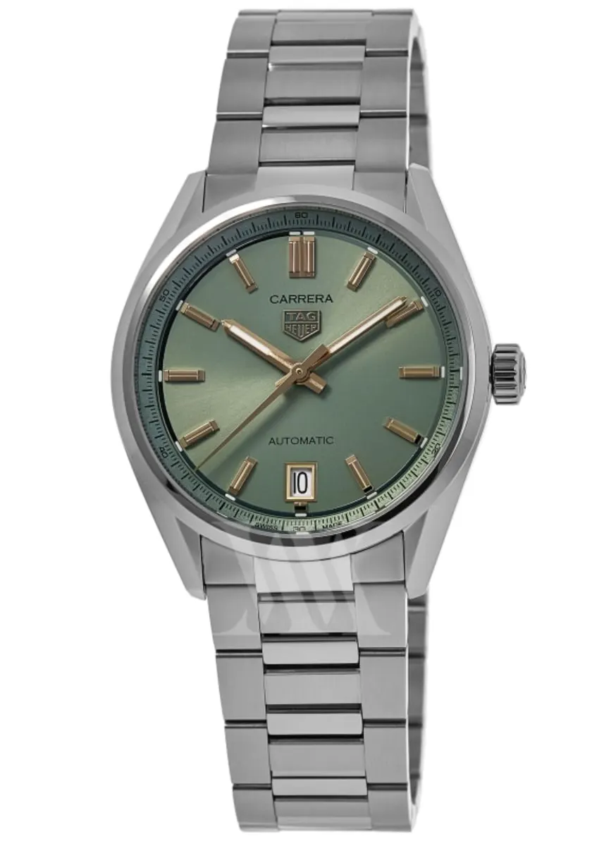 Carrera Automatic Green Dial Steel Women's Watch WBN2312.BA0001