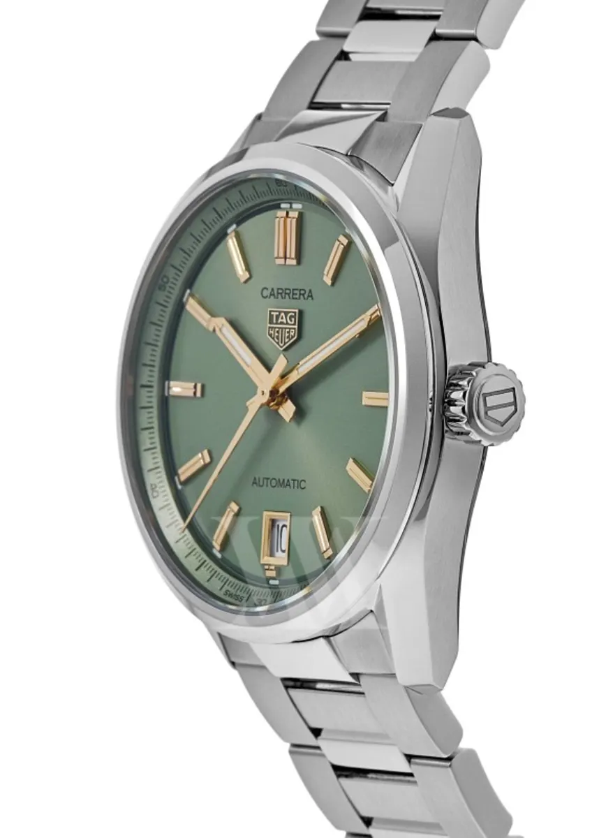 Carrera Automatic Green Dial Steel Women's Watch WBN2312.BA0001 - Image 3