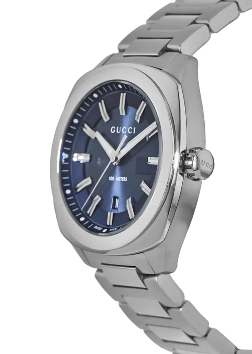 GG2570 Blue Dial Stainless Steel Men's Watch YA142303 - Image 3