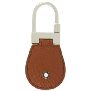 Meisterstück Brown Leather Key Fob Keychain 109666