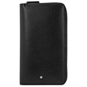 Meisterstuck 16cc Black Leather Travel Wallet 114534