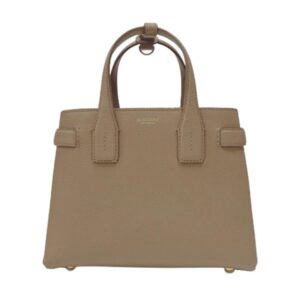 Small Banner Camel Brown Leather Women's Shoulder Bag 80685571