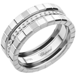 Ice Cube 18K White Gold and Diamond Women's Ring 827005-1040