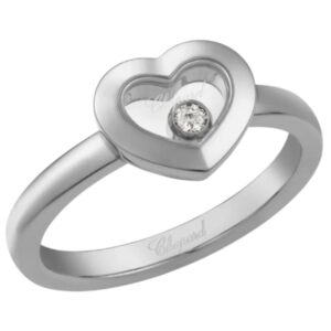 Happy Diamonds Icons 18K White Gold and Diamond Women's Ring 82A054-1000
