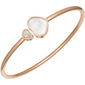 Happy Hearts 18K Rose Gold, Diamond and Mother of Pearl Women's Bracelet 857482-5300