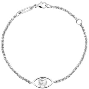 Happy Diamonds Good Luck Charms 18K White Gold and Diamond Women's Bracelet 857863-1001