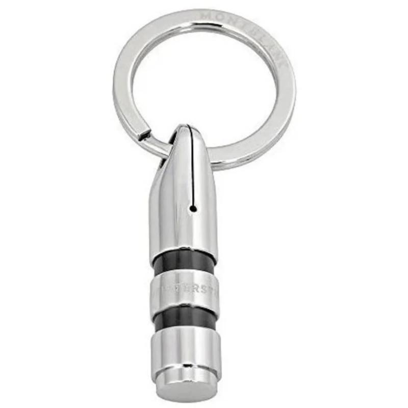 Meisterstuck 90 Years Nib-Shaped Black PVD Steel Keychain M111304
