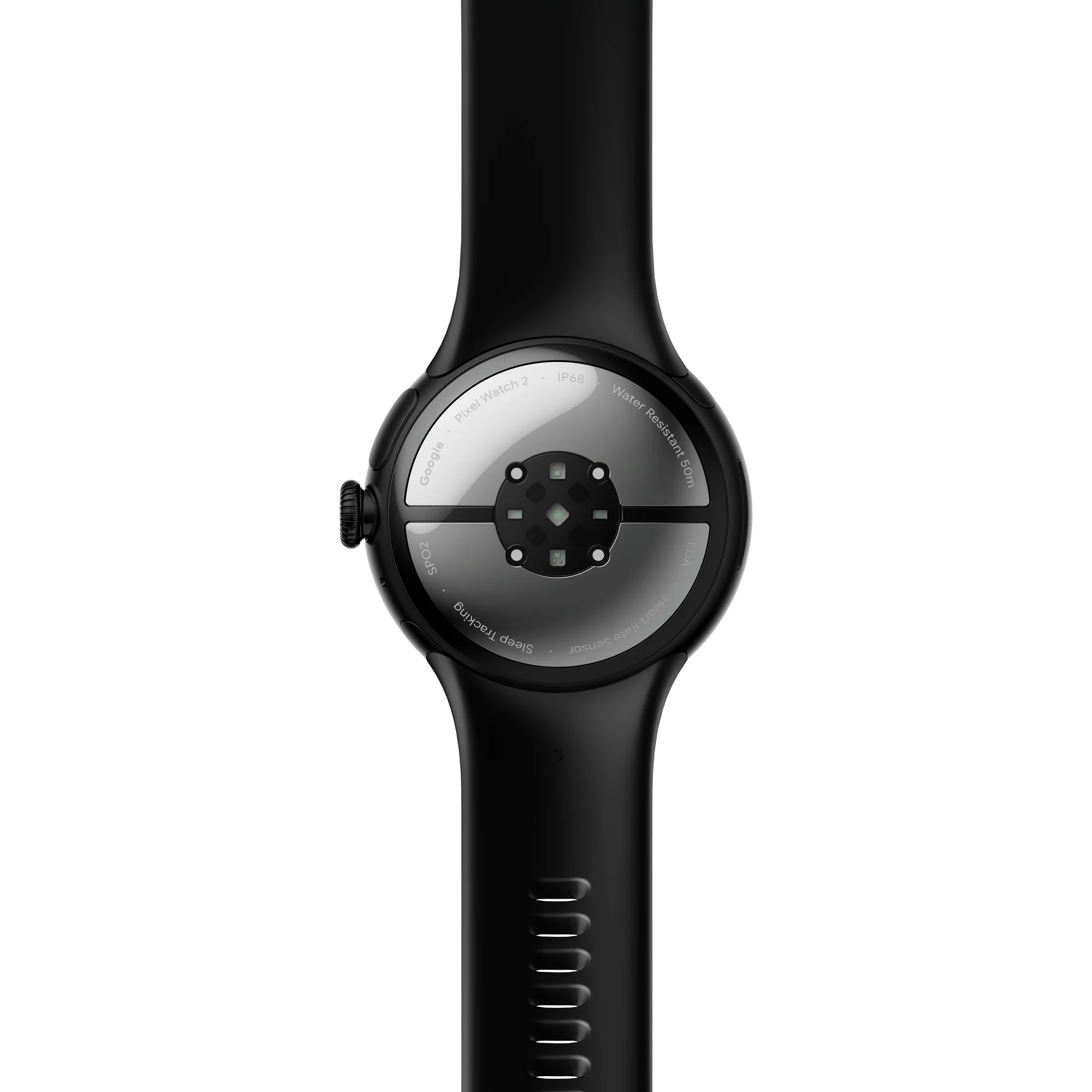Google Pixel Watch 2 (Wi-Fi) 1.2" Screen, Heart Rate Tracking, Stress Management, Safety Features - Android Smartwatch - Matte Black Aluminum Case - Obsidian Active Band - Image 16