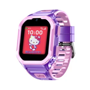 Hello Kitty 4G Unisex Child Smart Watch in Purple