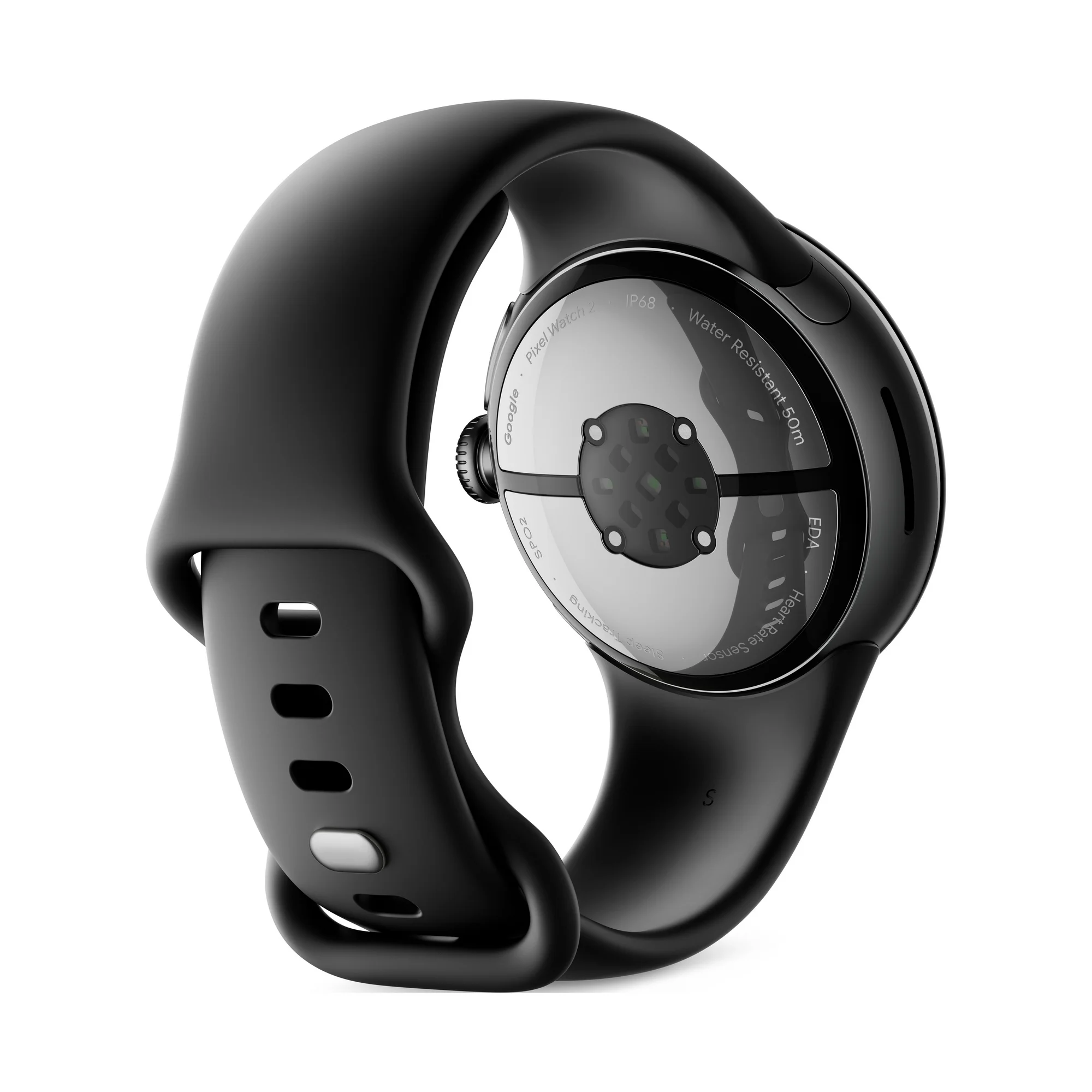 Google Pixel Watch 2 (Wi-Fi) 1.2" Screen, Heart Rate Tracking, Stress Management, Safety Features - Android Smartwatch - Matte Black Aluminum Case - Obsidian Active Band - Image 14