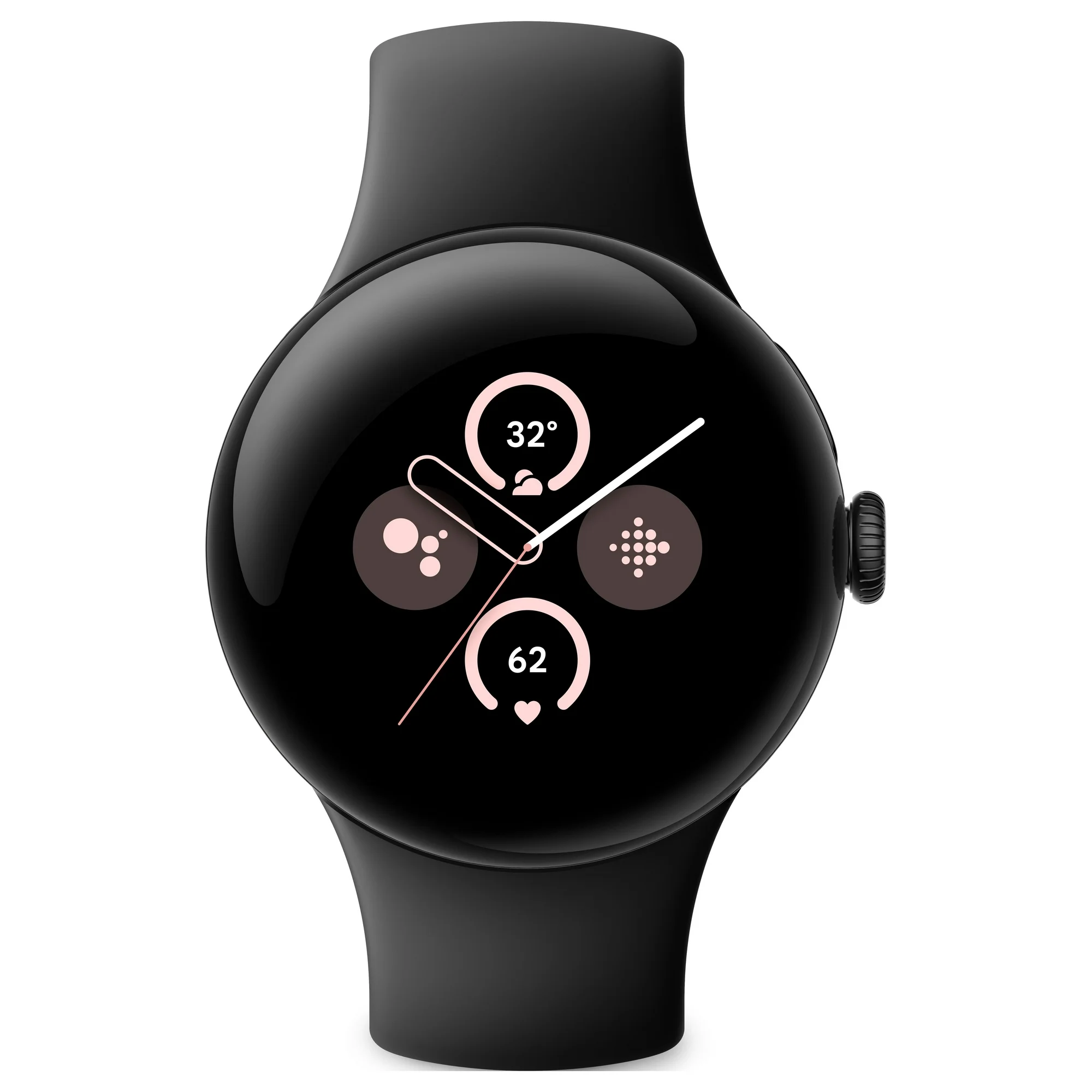 Google Pixel Watch 2 (Wi-Fi) 1.2" Screen, Heart Rate Tracking, Stress Management, Safety Features - Android Smartwatch - Matte Black Aluminum Case - Obsidian Active Band - Image 17