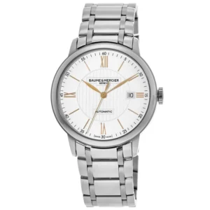 Classima Automatic Silver Dial Steel Men's Watch 10374