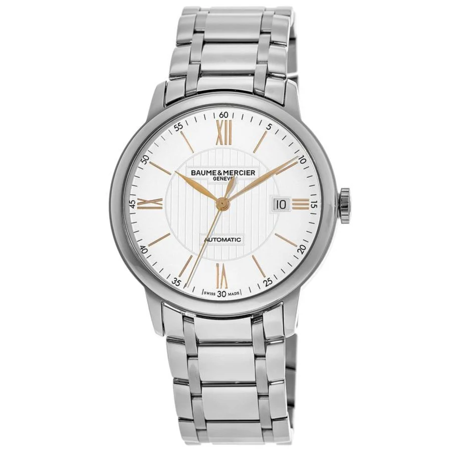 Classima Automatic Silver Dial Steel Men's Watch 10374