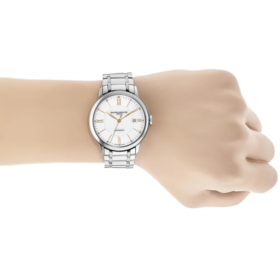 Classima Automatic Silver Dial Steel Men's Watch 10374 - Image 4