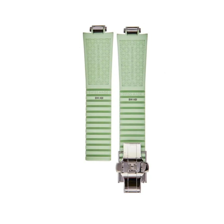 Riviera Green Dial Rubber Strap and Steel Bracelet Women's Watch 10611 - Image 5