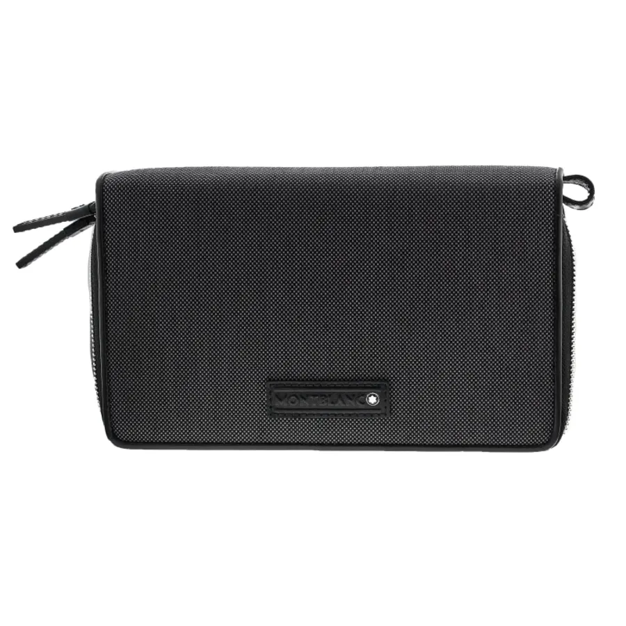Meisterstück Grey/Black Fabric Wallet 107636 - Image 2