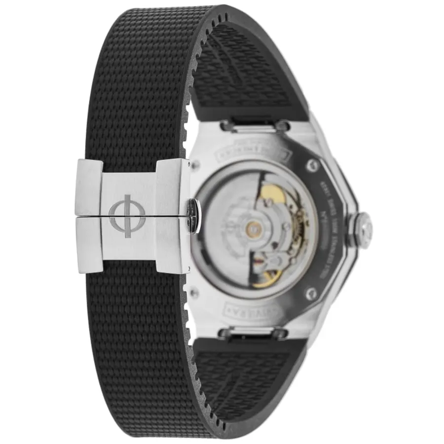 Riviera Automatic Green Dial Rubber Strap Men's Watch 10763 - Image 4