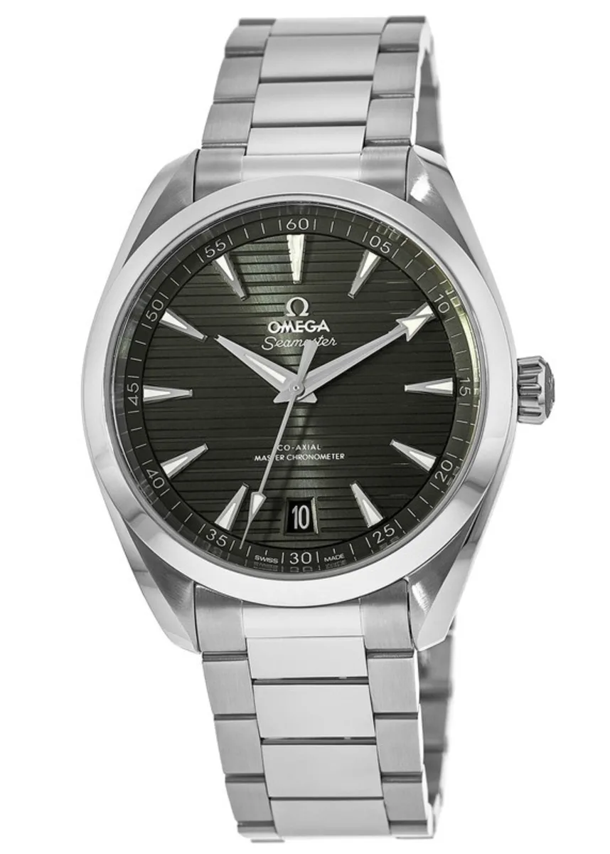 Seamaster Aqua Terra 150m Master Co-Axial Green Dial Steel Men's Watch 220.10.41.21.10.001