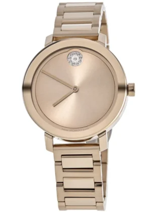 Bold Evolution Carnation Gold Rose Gold Steel Women's Watch 3600824