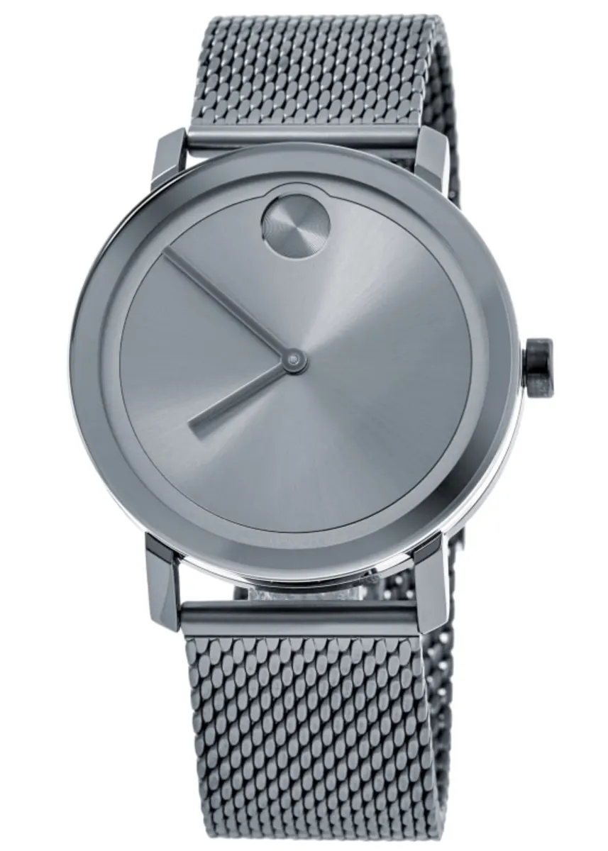 Bold Evolution Quartz Grey Dial Steel Men's Watch 3600902