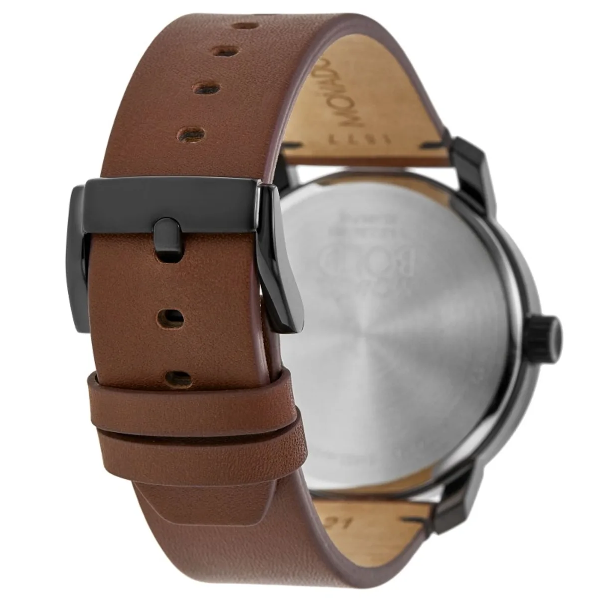 Bold Access Grey Dial Leather Strap Men's Watch 3600917 - Image 4