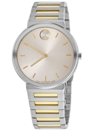 Bold Horizon White Dial Steel Men's Watch 3601075