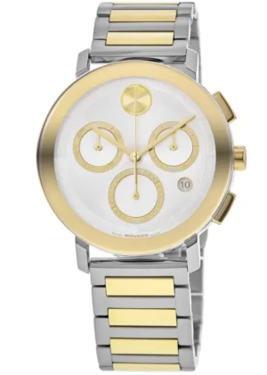 Bold Evolution Quartz Chronograph Silver Dial Steel Men's Watch 3601100