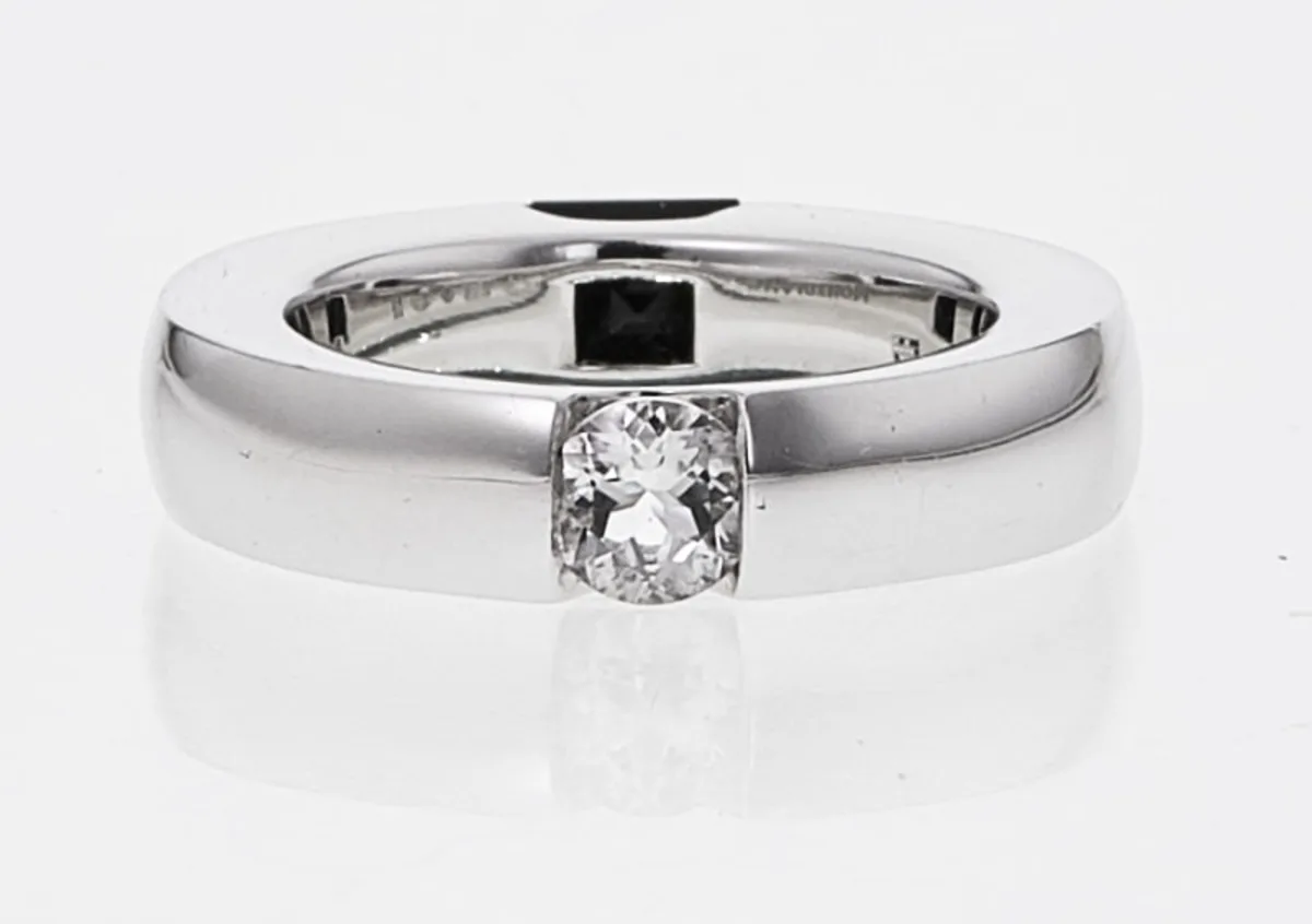 Boheme Onyx and Crystal Quartz Sterling Silver Reversible Women's Ring 36627-SD - Image 2