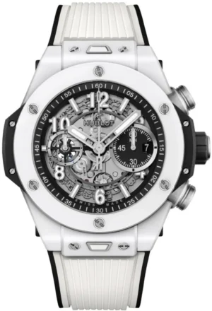 Big Bang Unico Skeleton Dial Rubber Strap Men's Watch 421.HX.1170.RX