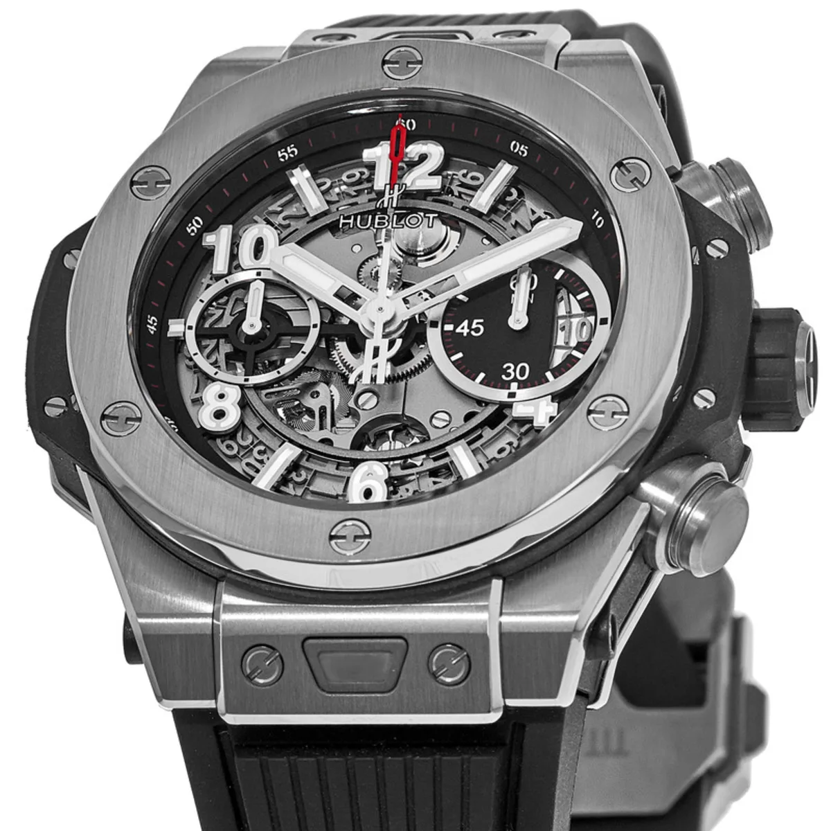 Big Bang Unico 42mm Titanium Case Skeleton Dial Rubber Strap Men's Watch 441.NX.1170.RX - Image 2