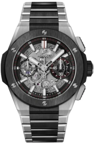 Big Bang Integrated Titanium Ceramic Skeleton Dial Titanium and Ceramic Men's Watch 451.NM.1170.NM