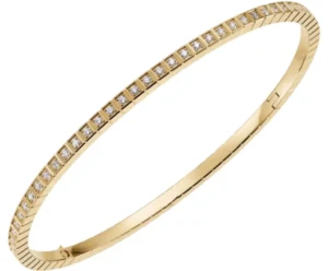 Ice Cube 18K Yellow Gold and Diamond Size S Women's Bracelet 857702-0012